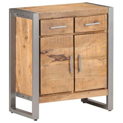 Credenza 60x35x72 cm in Legno di Mango Grezzo
