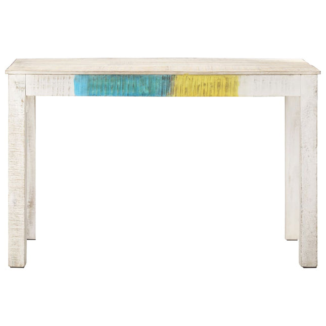 Tavolo da Pranzo 120x60x76 cm in Legno Massello di Mango