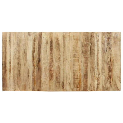 Tavolo da Pranzo 160x80x76 cm in Legno Massello di Mango Grezzo