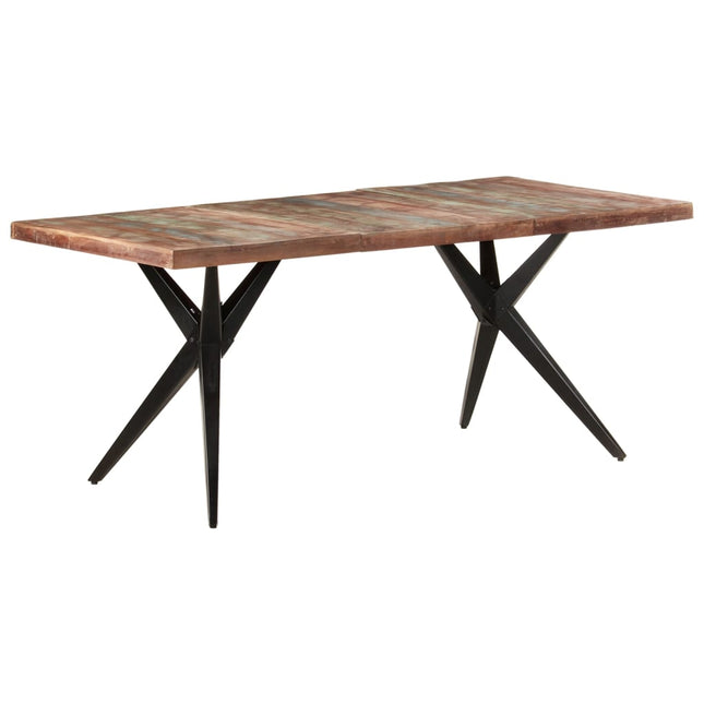 Tavolo da Pranzo 180x90x76 cm in Legno Massello di Recupero