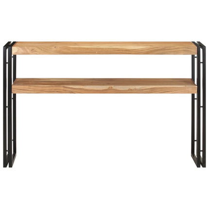 Tavolo Consolle 120x30x75 cm in Legno Massello di Acacia