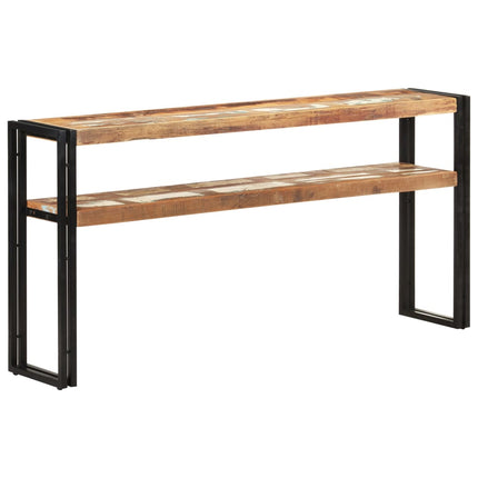 Tavolo Consolle 150x30x75 cm in Legno Massello di Recupero