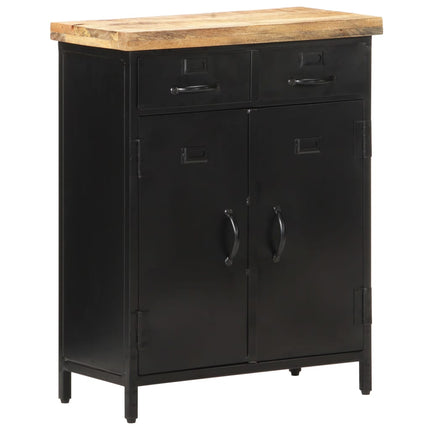 Credenza 60x30x76 cm in Legno di Mango Grezzo