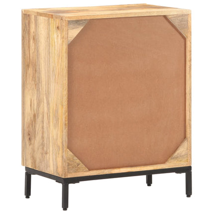 Credenza 60x35x77 cm in Legno Massello di Mango