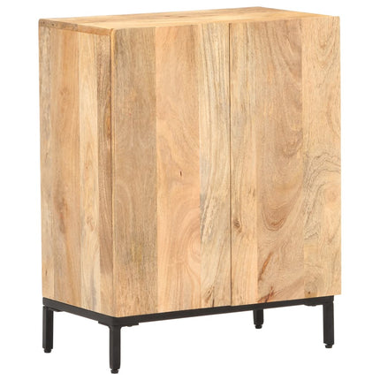 Credenza 60x35x77 cm in Legno Massello di Mango