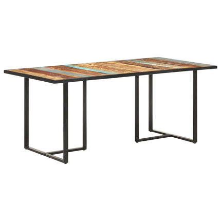 Tavolo da Pranzo 180 cm in Legno Massello di Recupero