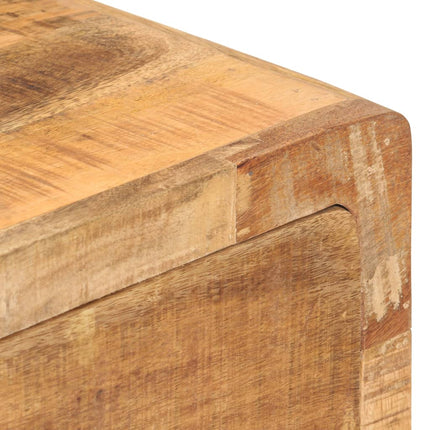 Credenza 60x35x75 cm in Legno Massello di Mango Grezzo