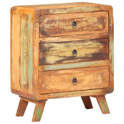 Credenza 60x35x75 cm in Legno Massello di Recupero