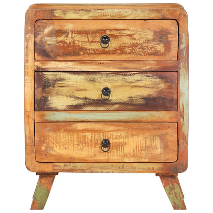 Credenza 60x35x75 cm in Legno Massello di Recupero
