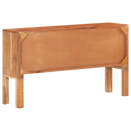 Credenza 116x30x66 cm in Legno Massello di Acacia