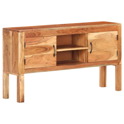 Credenza 116x30x66 cm in Legno Massello di Acacia