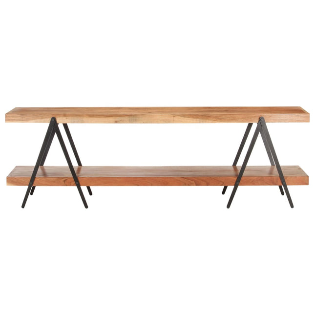 Mobile Porta TV 160x40x50 cm in Legno Massello di Acacia