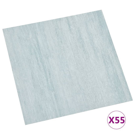 Listoni per Pavimenti Autoadesivi 55 pz in PVC 5,11 m² Verdi
