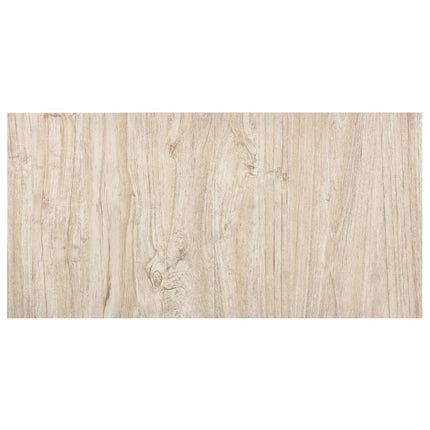 Listoni Pavimenti Autoadesivi 55 pz PVC 5,11 m² Marrone Chiaro
