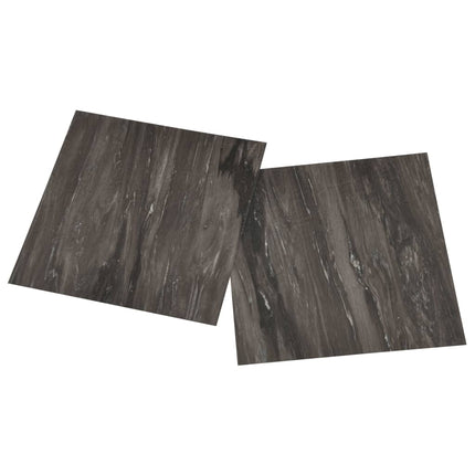 Listoni Pavimenti Autoadesivi 55 pz in PVC 5,11 m² Grigio Scuro