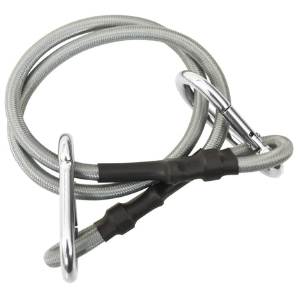 Corde con Moschettone 4 pz Gomma