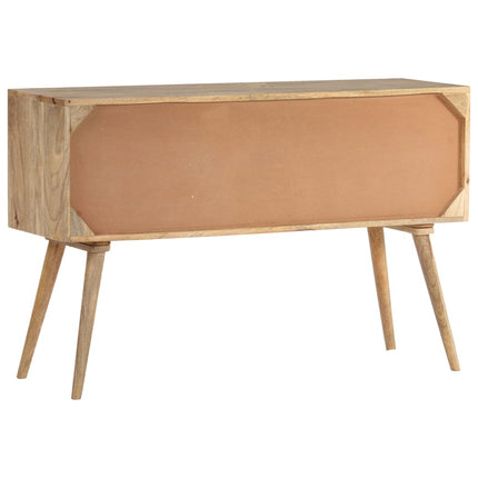 Credenza 118x35x75 cm in Legno Massello di Mango
