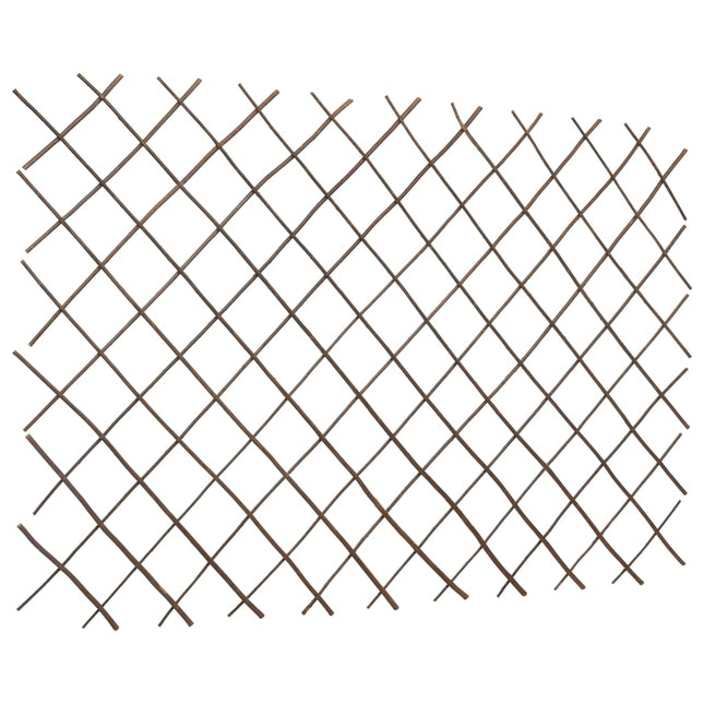 Recinzione a Traliccio in Salice 5 pz 180x120 cm