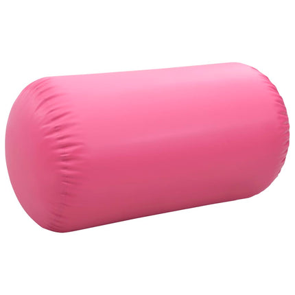 Rotolo da Ginnastica Gonfiabile con Pompa 120x90 cm in PVC Rosa