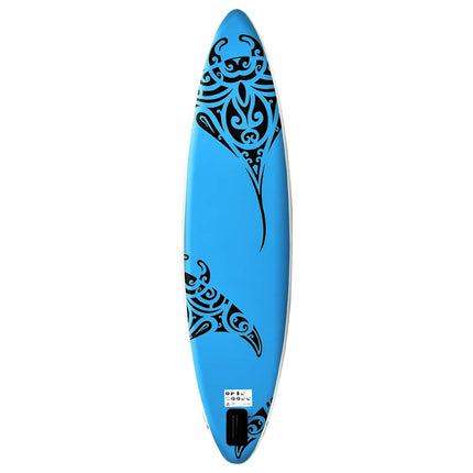 Set Tavola Gonfiabile da SUP 320x76x15 cm Blu