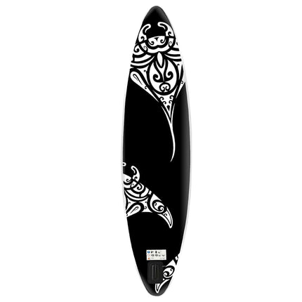 Set Tavola Gonfiabile da SUP 366x76x15 cm Nera