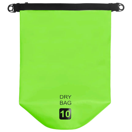Borsa Impermeabile Verde 10 L in PVC