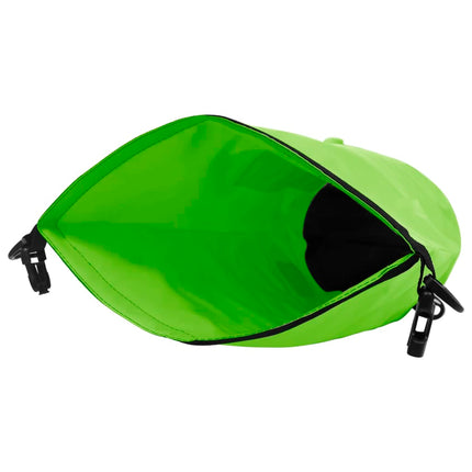 Borsa Impermeabile Verde 15 L in PVC