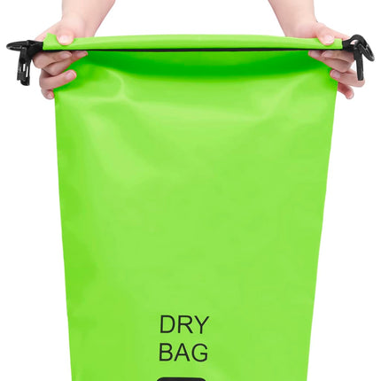 Borsa Impermeabile Verde 20 L in PVC