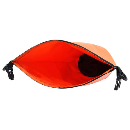 Borsa Impermeabile con Cerniera Arancione 20 L in PVC
