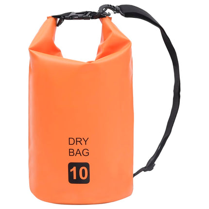 Borsa Impermeabile Arancione 10 L in PVC