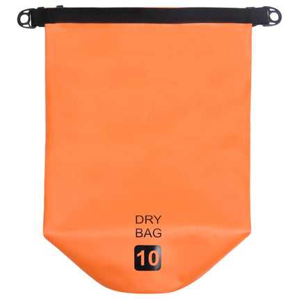 Borsa Impermeabile Arancione 10 L in PVC