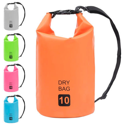 Borsa Impermeabile Arancione 10 L in PVC