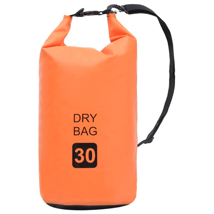 Borsa Impermeabile Arancione 30 L in PVC
