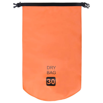 Borsa Impermeabile Arancione 30 L in PVC