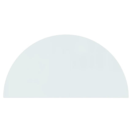 Lastra in Vetro per Caminetto Semicircolare 1200x600 mm