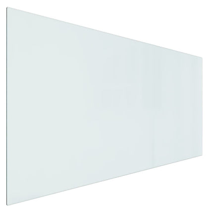 Lastra in Vetro per Caminetto Rettangolare 120x60 cm