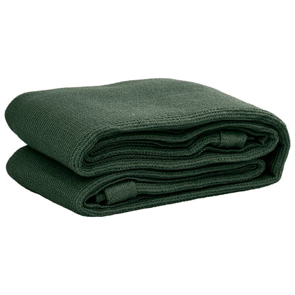 Tappeto da Tenda 250x550 cm Verde Scuro in HDPE