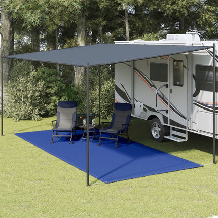 Tappeto da Tenda 250x550 cm Blu