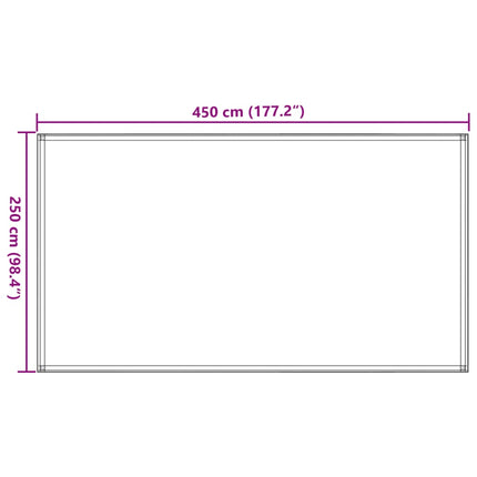 Tappeto da Tenda 250x450 cm Beige