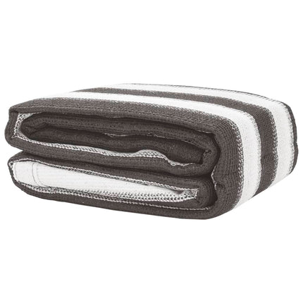 Tappeto da Tenda 250x500 cm Antracite e Bianco