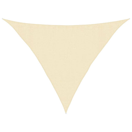 Vela Parasole 160 g/mÂ² Crema 3,5x3,5x4,9 m in HDPE