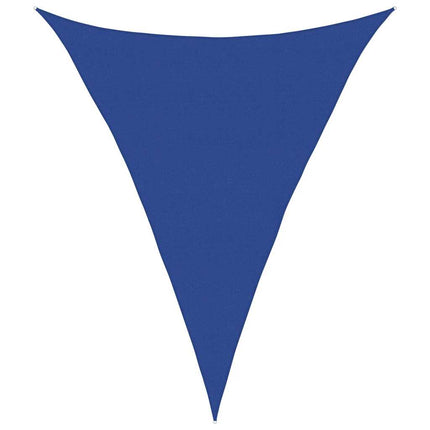 Vela Parasole 160 g/mÂ² Triangolare Blu 5x7x7 m in HDPE