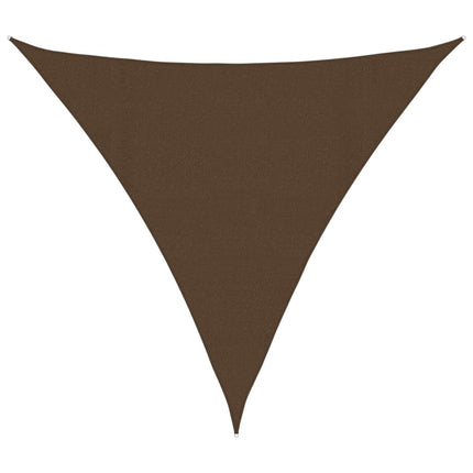 Vela Parasole 160 g/mÃ‚Â² Marrone 4,5x4,5x4,5 m in HDPE