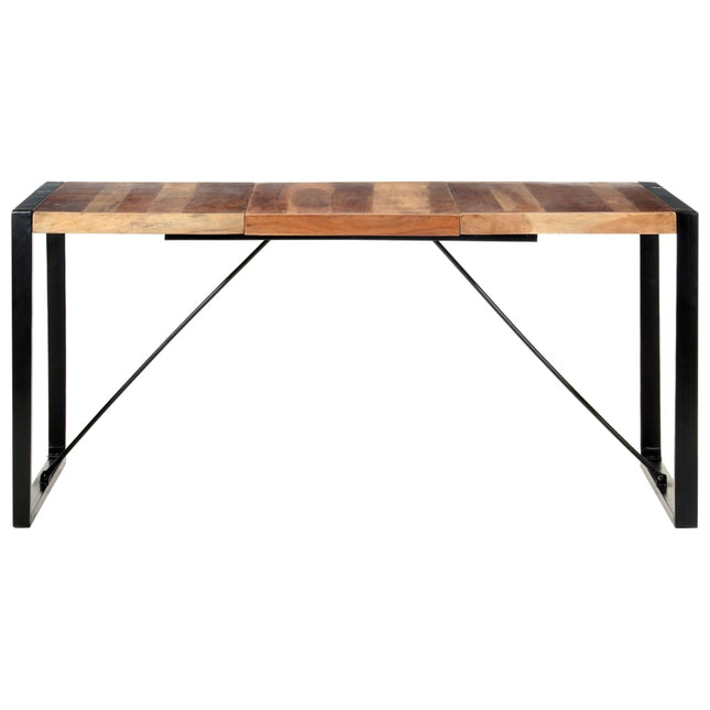 Tavolo da Pranzo 160x80x75 cm in Legno Massello