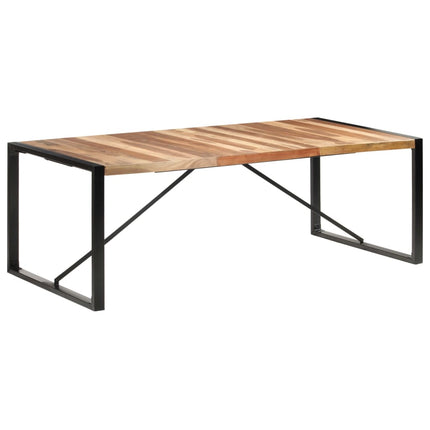 Tavolo da Pranzo 220x100x75 cm in Legno Massello