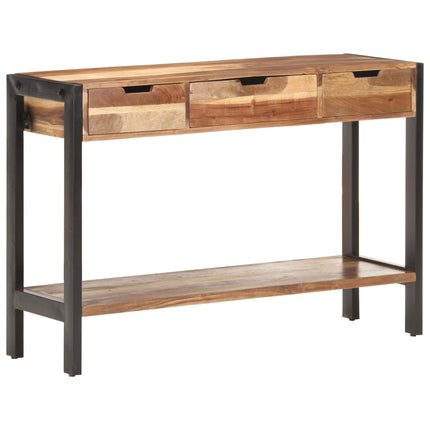 Credenza 110x35x75 cm in Legno Massello