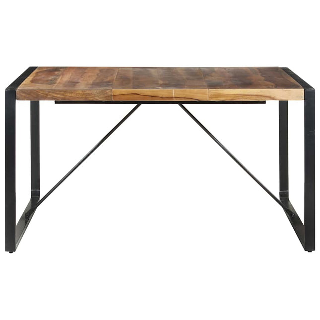 Tavolo da Pranzo 140x140x75 cm in Legno Massello