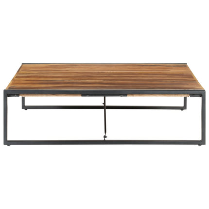 Tavolino da Salotto 140x140x40 cm in Legno Massello