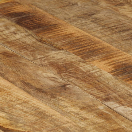 Tavolino da Salotto 140x70x40 cm in Legno di Mango Grezzo