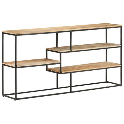 Credenza 150x30x75 cm in Legno di Mango Grezzo